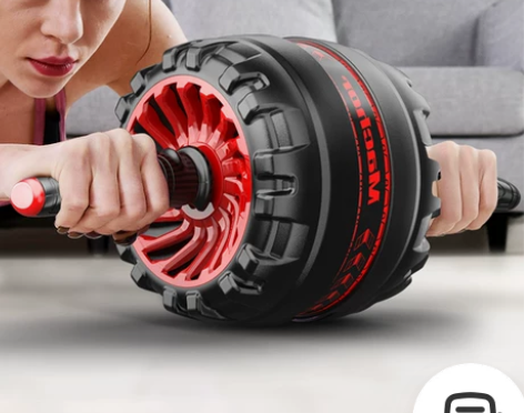 健腹轮自动回弹健身器材家用腹肌轮男士瘦肚子...