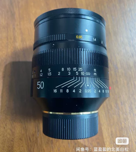 铭匠 50/0.95超大光圈镜头，徕卡M口...