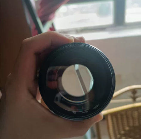 佳能851.8镜头，微灰，橙色好，uv镜头...