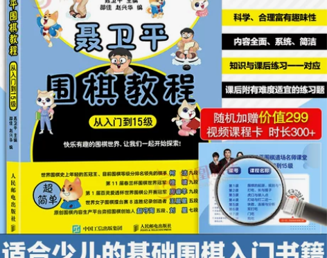 赠围棋视频教学聂卫平围棋教程 从入门到15...