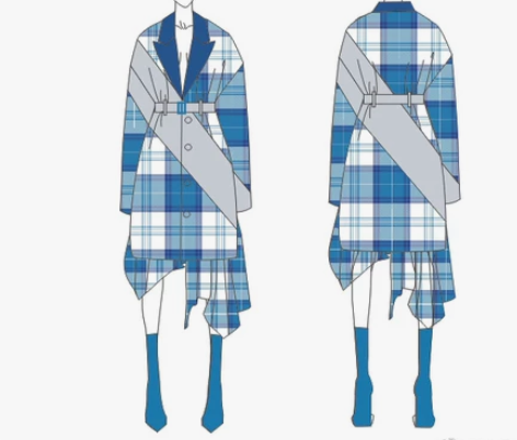 接服装设计稿,款式图线稿,原创稿。品类不限...