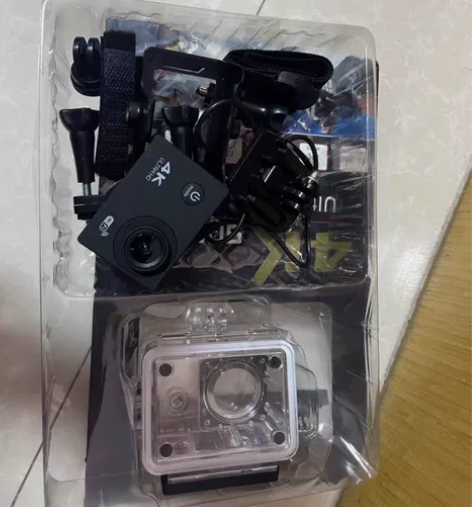 摩托车运动相机，该有的都有！ 一次没用过，...