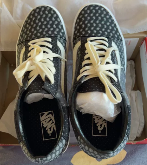 vans腰果花系列男鞋,43码,全新未穿,...