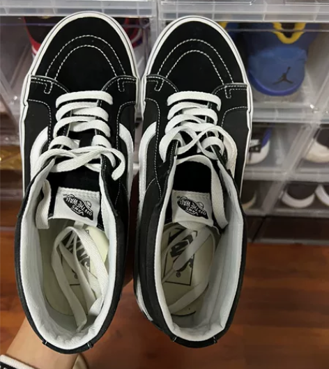 vans中腰板鞋，正品无疑，42.5码，2...