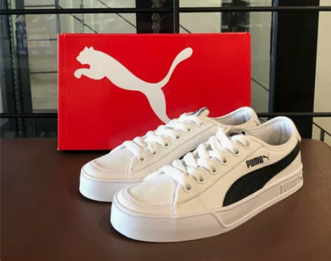 Puma SMASH 彪马 板鞋 黑白 3...