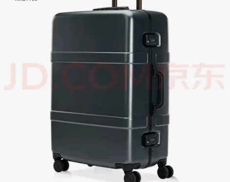 90分拉杆箱 小米铝框旅行箱 钛金灰 24...