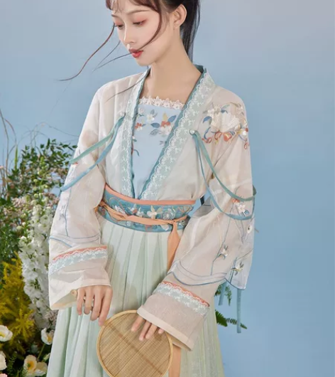 七月夕 幻影无邪 汉服 上衣xs码吊带s码...