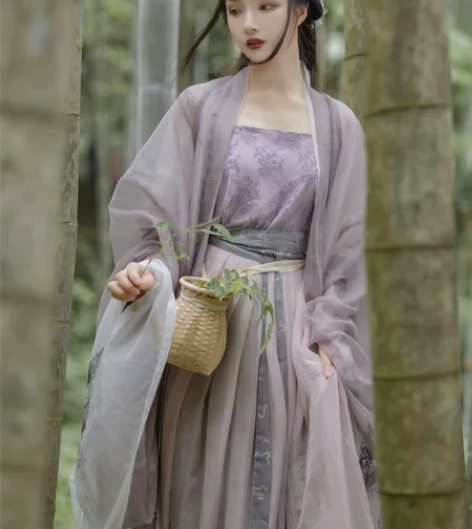 司南阁 汉服 影 只有外大袖，全新仅试穿S码