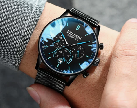 潮流手表男正品瑞士手表机械表全自动初高中学...