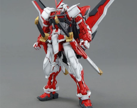 大班模型拼装手办高达mg红异端改mb强袭自...