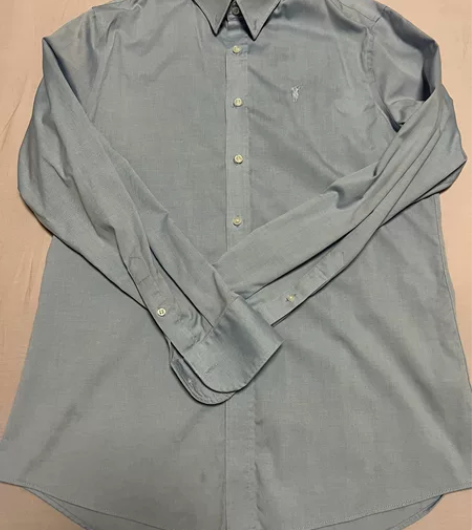 POLOSPORT100%精梳纯棉浅蓝色男...