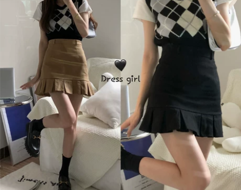 半身裙女复古百搭设计感鱼尾裙2021夏新款...