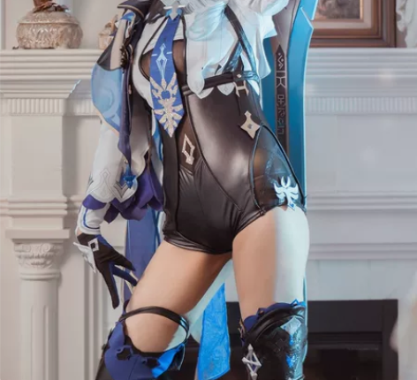 出火花动漫优菈cos大全套 原神cos 优...