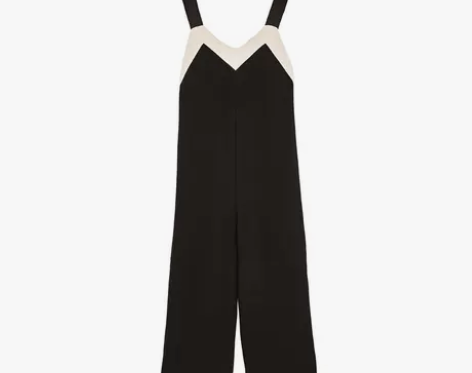 ZARA 女装 双色短款连体裤 05580...