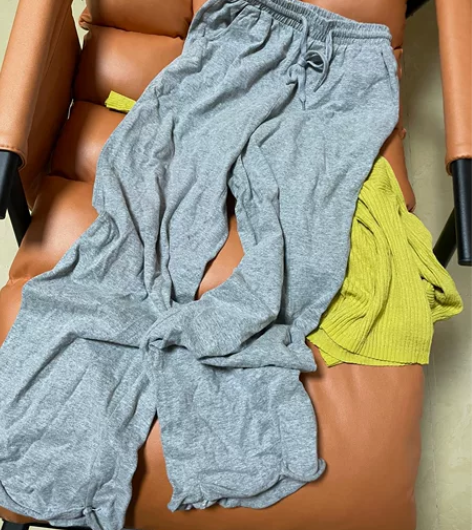 闲置灰色休闲裤运动裤 本人生了孩子长胖穿不了