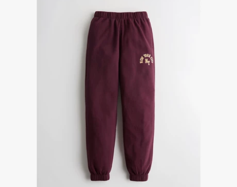 Hollister冬季舒适加高高腰慢跑休闲...