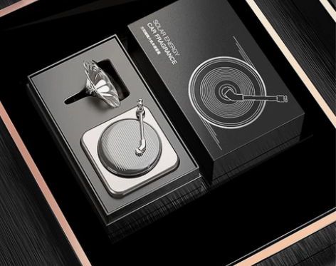 车载太阳能高档创意车用仿汽车香水