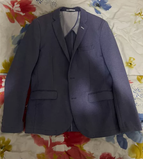 森马男士休闲西服，因身体变胖穿不进去，便宜...