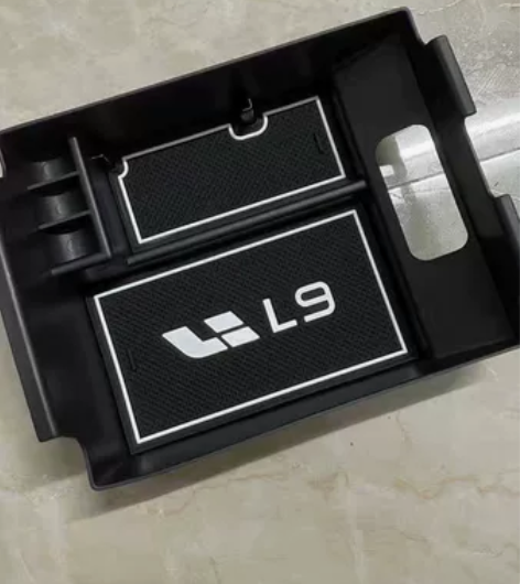 理想L9扶手箱储物盒中控上收纳置物箱汽车改...