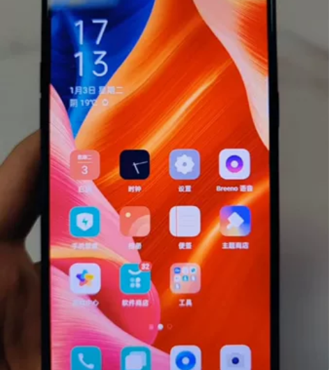 oppo a3 4+128 9成新屏幕完美...