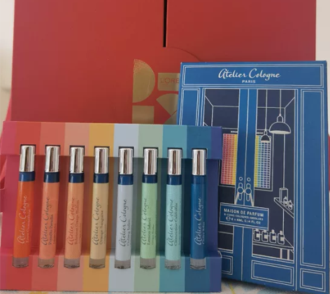 欧珑香水衣橱,香水礼盒,4ml x 8,赤...