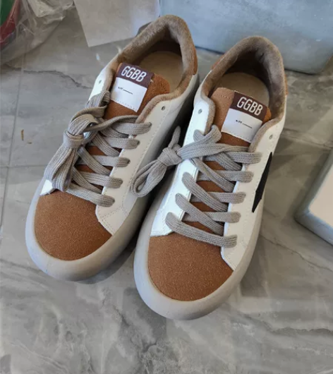 加棉平底运动鞋 全新 实体店买了号码不合适...