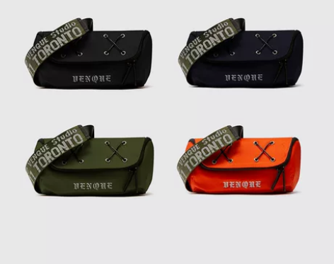 【年货价】venque/范克北美潮牌胸包男...