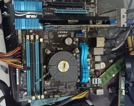 华硕p8h67主板，拆机配件，正常使用，测...