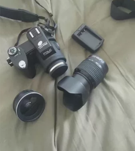 【自用闲置】高清长焦数码照相机家用摄像机相...