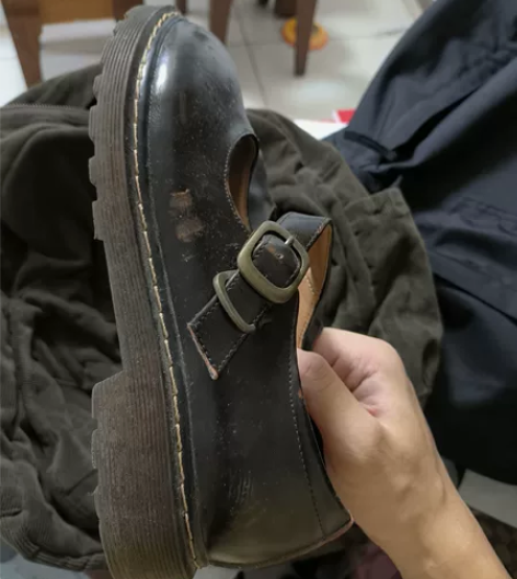 粗跟玛丽珍鞋女鞋复古小皮鞋女秋季新款制服鞋...