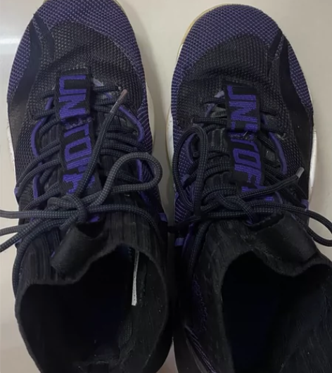 李宁空袭 43久没穿了橙色如图