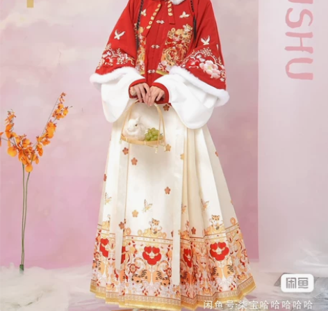 裳云兮《福虎呈祥》明制汉服 虎戏金麟XL码...