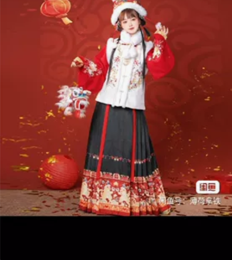 裳云兮 福虎呈祥 新年战衣 图中配色 全新...