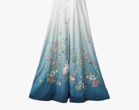 七月夕周年庆走秀款 千秋雪 斗篷汉服冬款加...