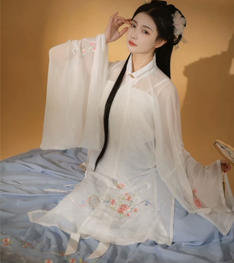 【汉服出租】柒邑 玉阙  明制 白色上衣+...