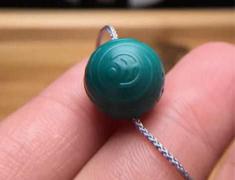 原矿绿松石地狱色系玉化博古珠 全品无暇，高...