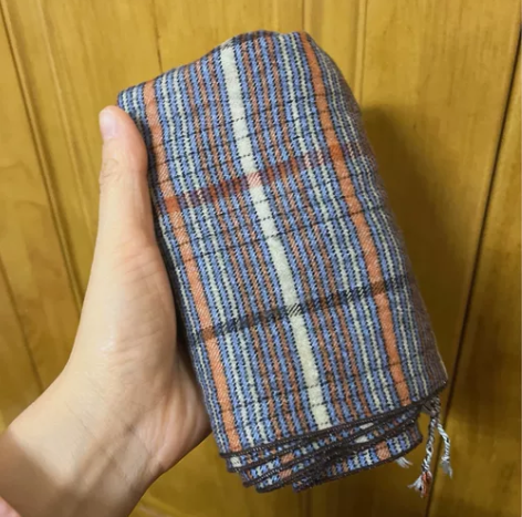 桑蚕丝格子围巾男高档保暖 100%桑蚕丝,...