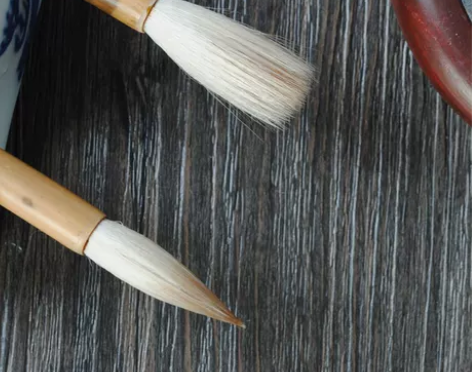 草帽崔毛笔兼毫七狼三羊中楷欧楷行书田楷书