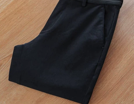 九牧王！秋冬男士黑色百搭休闲裤 全新撤柜秋...