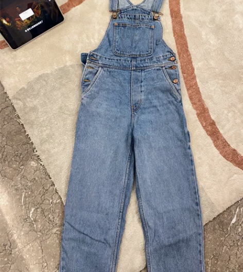 monki背带牛仔裤 xxs尺码应该偏大 ...