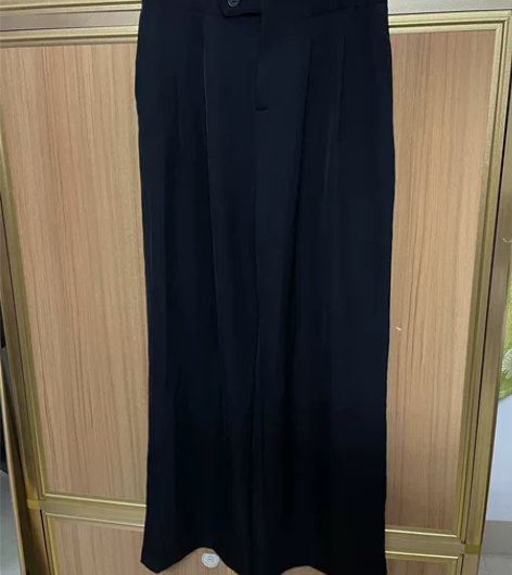 白鹿语 【高腰垂感西装裤】夏款轻薄凉爽宽松...