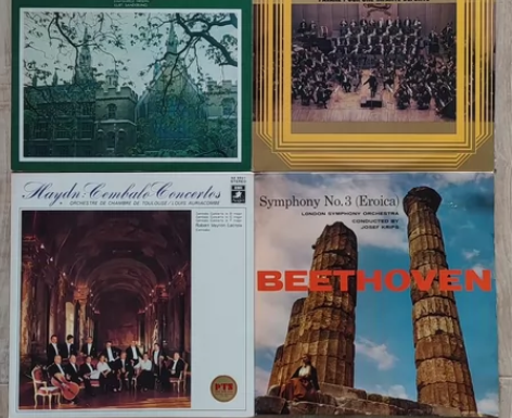 古典音乐入门聆听黑胶4张打包，含贝多芬，海...