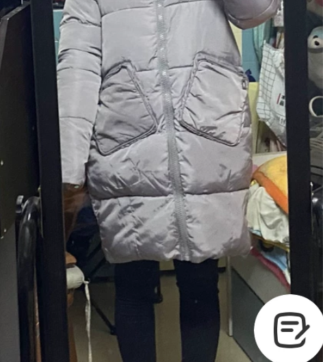 毛领软妹小个子冬装可爱韩版chic修身棉服...