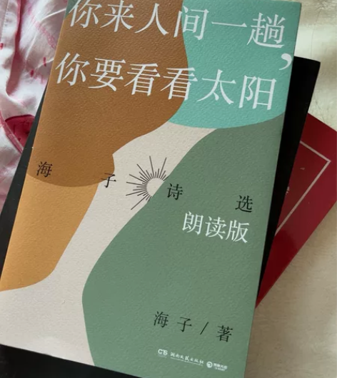 海子诗集 你来人间一趟 ，你要看看太阳 赠...