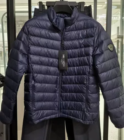 波司登2022冬季新款男士轻薄连帽羽绒服多...