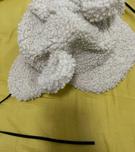 雷锋帽看着好玩，冬天买的带了一次 感兴趣的...