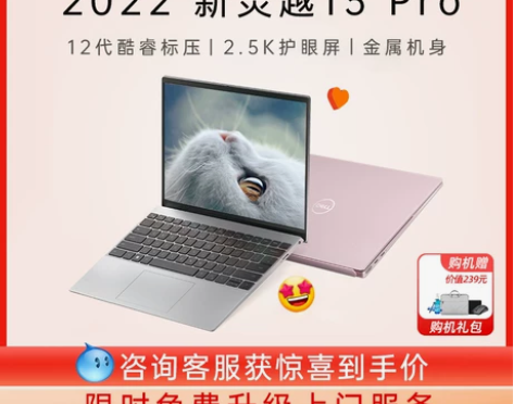 2022新款戴尔/Dell 灵越13pro...
