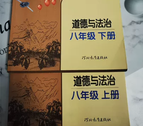 初中七彩课堂人教版道德与法治八年级上册下册...