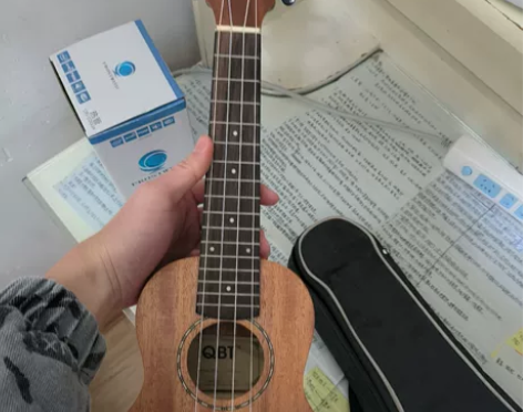 QBI 尤克里里99新，全新未使用过，包含...