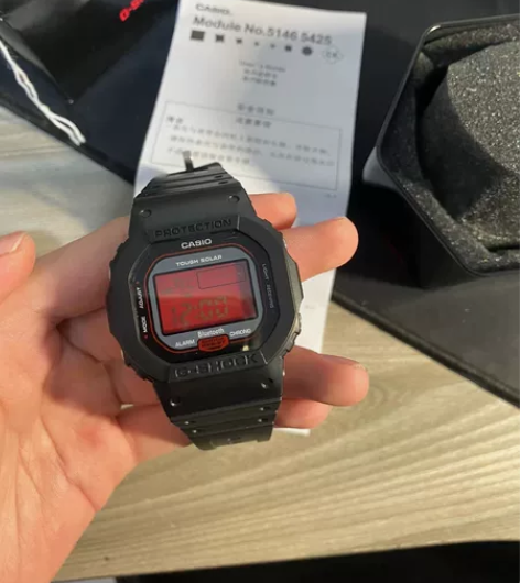 注意！西贝货！西贝货！卡西欧红屏幕反显 之...